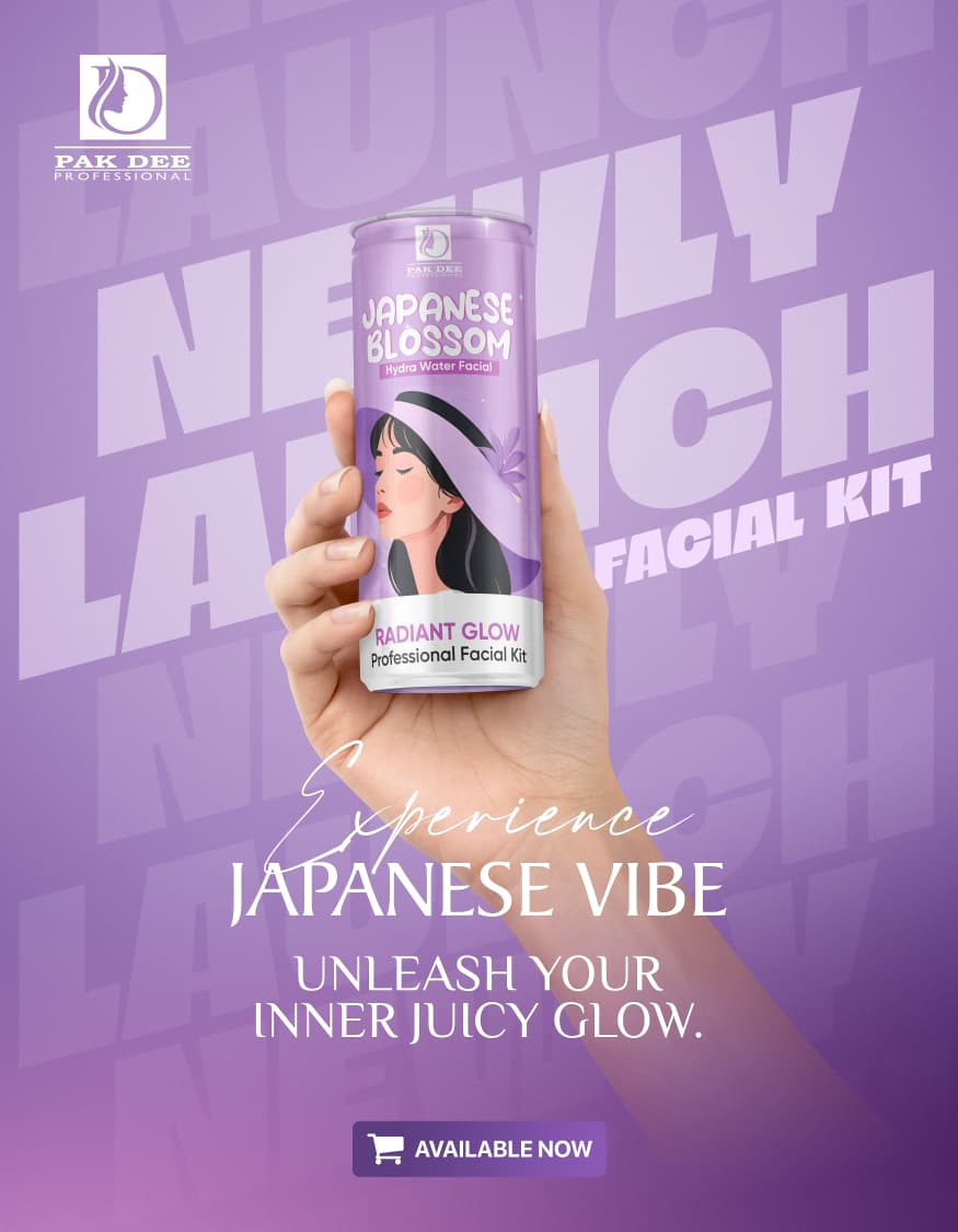 Japanese Blossom – Radiant Glow Professional Facial Kit (Hydra Water Facial)