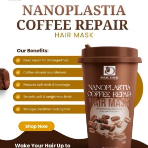 PAK DEE Professional Nanoplastia Coffee Repair Hair Mask