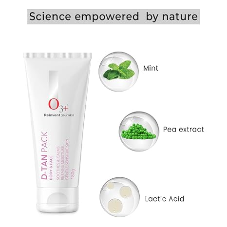 O3+ D-Tan Pack (Soothes & Calms) – 180g - Image 2