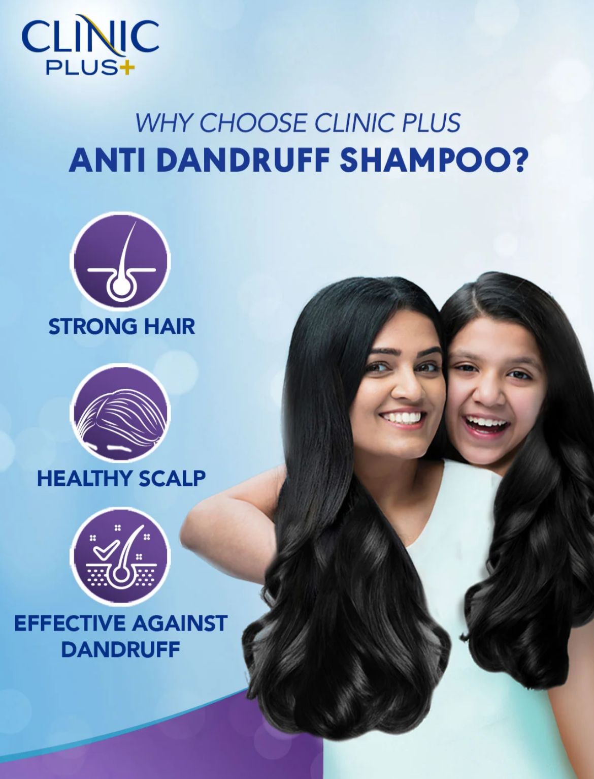 Clinic Plus Strong Scalp Anti-Dandruff Shampoo, 175ml - Image 3