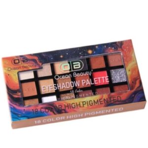 18 Colour High Pigmented Eyeshadow Palette - 20 g - Shade-02