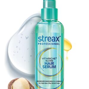 Streax Professional Vitariche Gloss Hair Serum,125ml