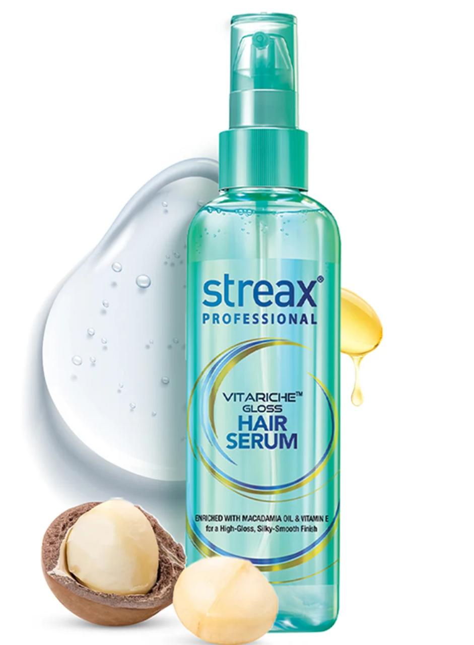 Streax Professional Vitariche Gloss Hair Serum,125ml