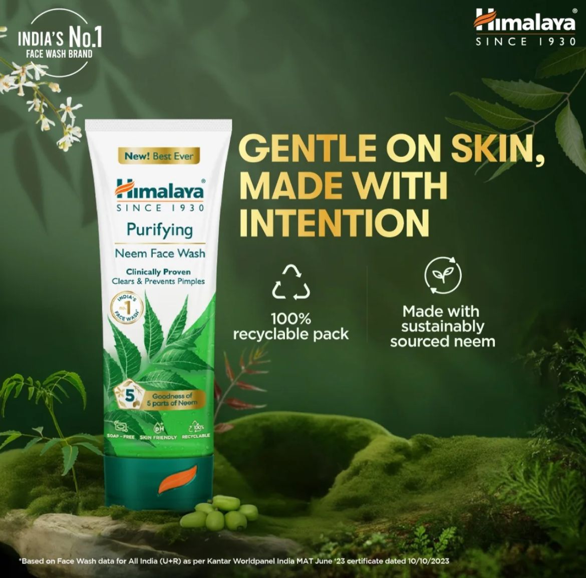 Himalaya Purifying Neem Face Wash | 100 ml