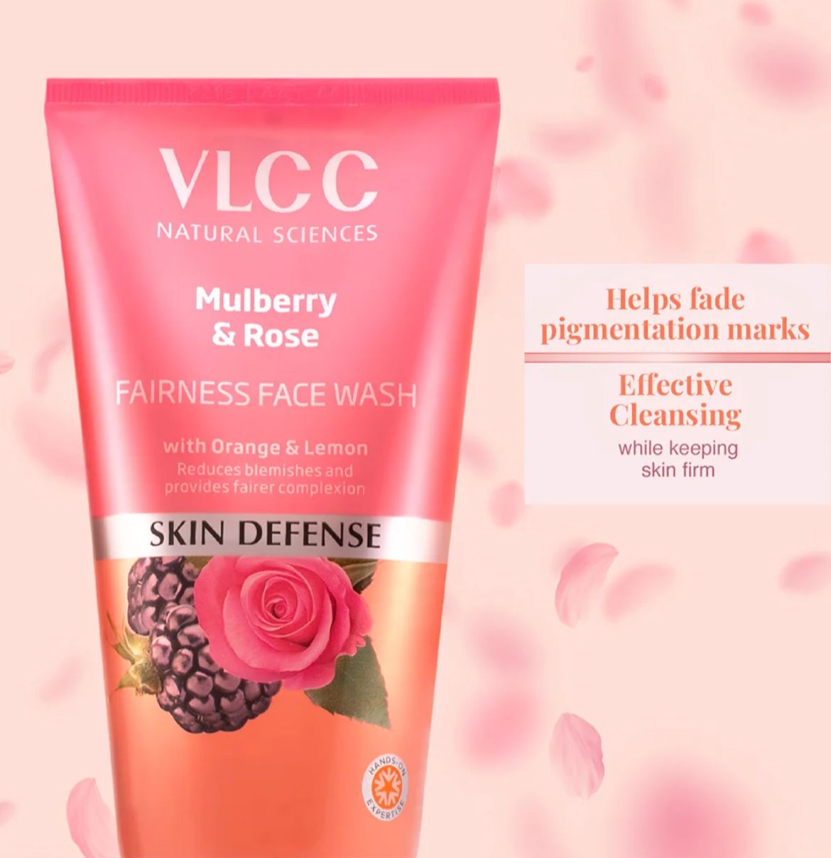 VLCC Mulberry & Rose Facewash – 150ml x 2