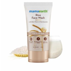 Mamaearth Rice Dewy Bright Face Wash | 100 ml