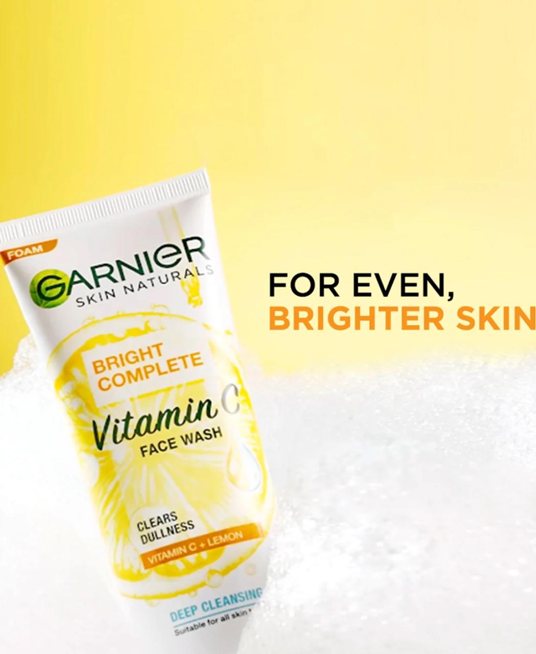 Garnier Bright Complete Vitamin C Skin Brightning Face Serum 7ml - Image 4