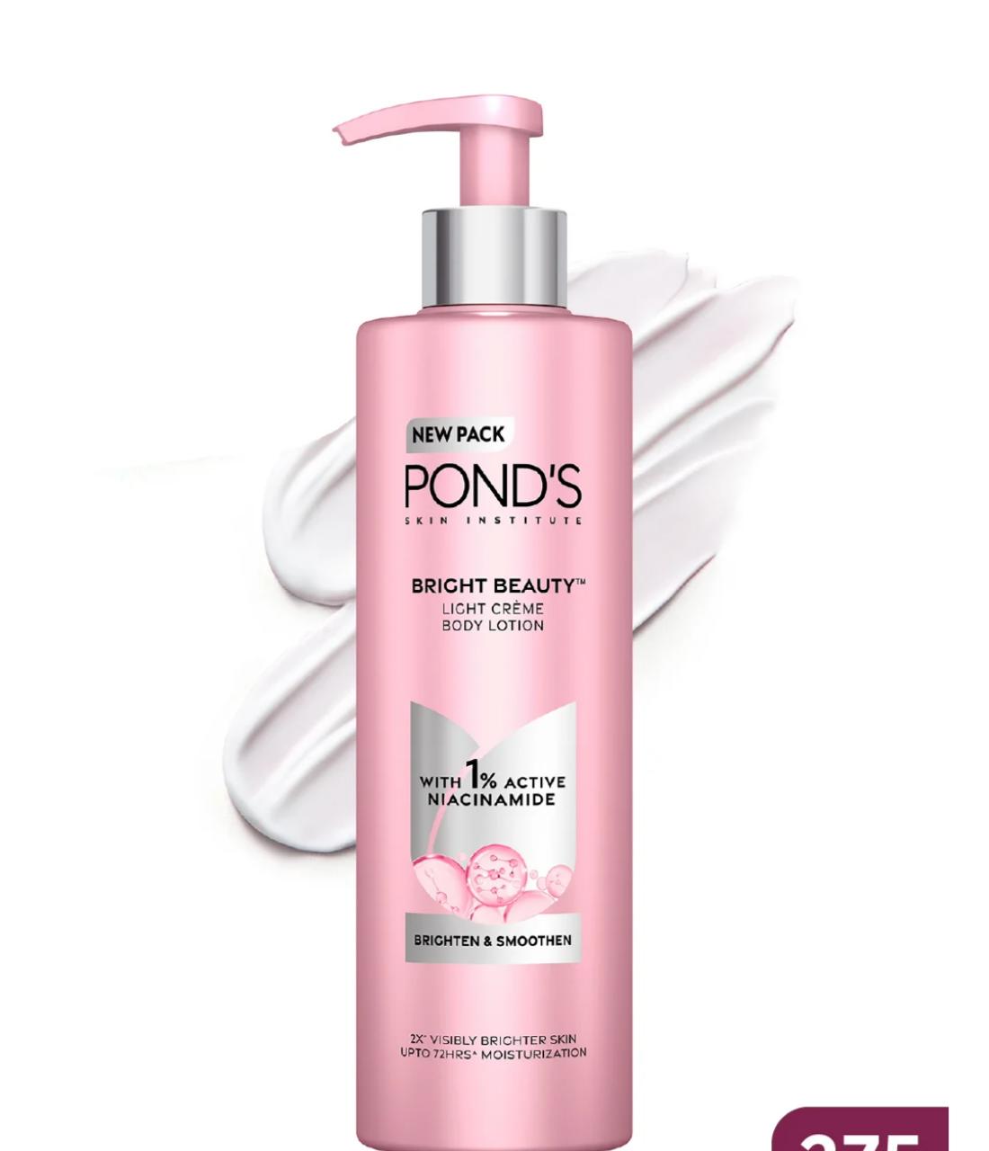 POND'S Bright Beauty Light Crème moisturizing Body Lotion, 600ml