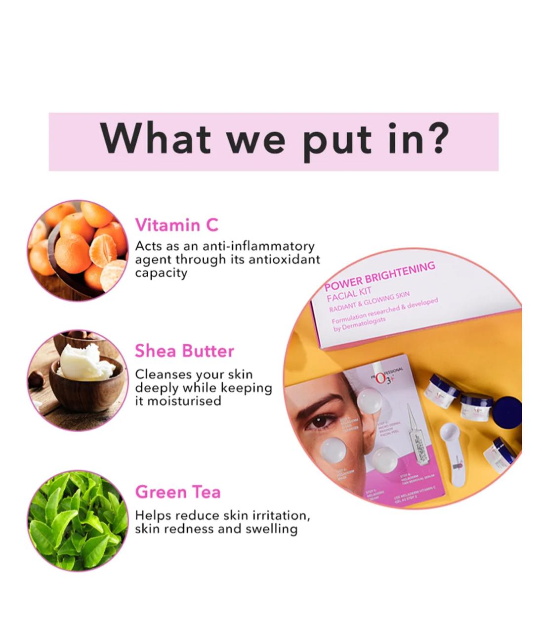 O3+ Power Bright Facial Kit – Radiant & Glow - Image 5