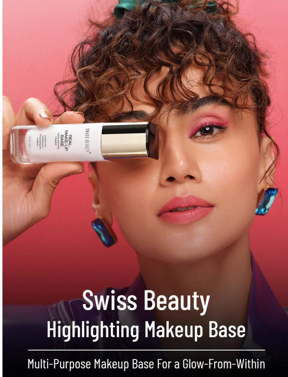 Swiss Beauty Real Make-Up Base Highlighting Primer - Image 4