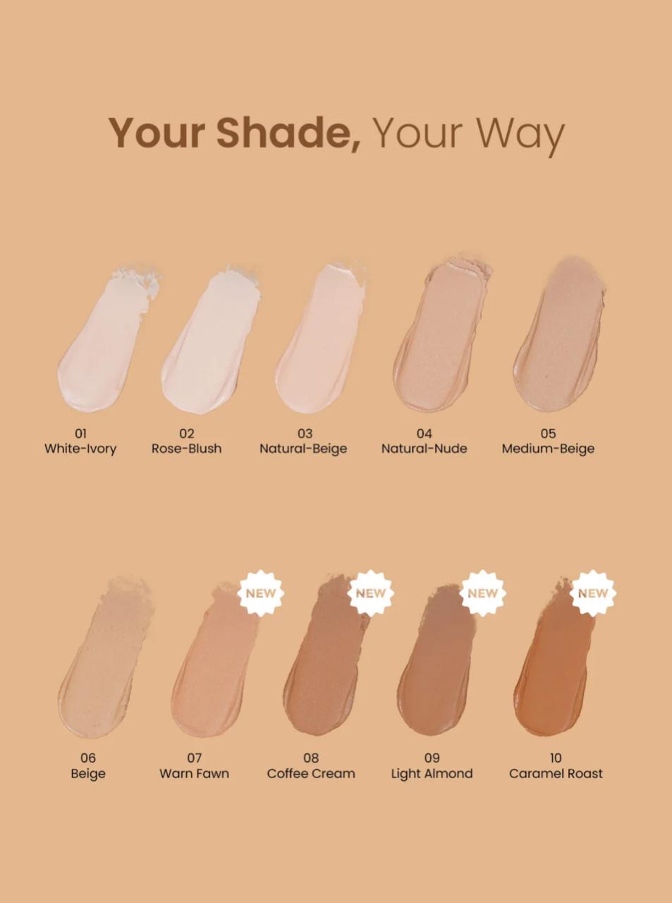 Swiss Beauty Primer Mousse Foundation (01 White-Ivory) - Image 2