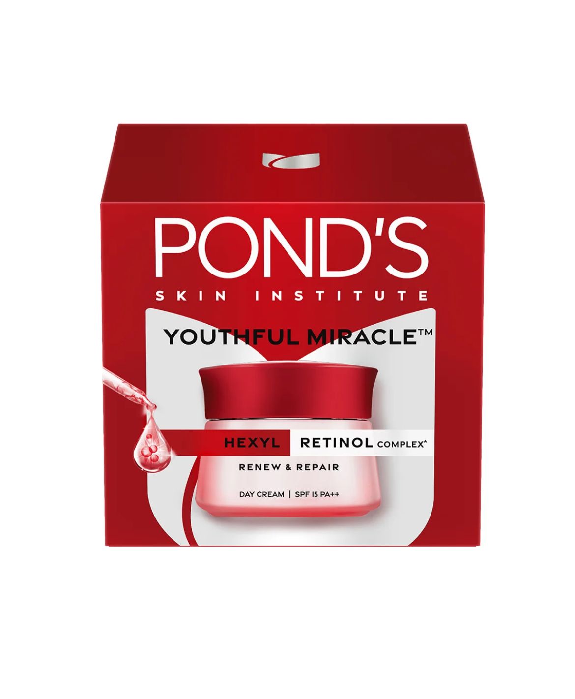 Pond's Youthful Miracle Hexyl Retinol Complex Day Cream (50g) - Image 6