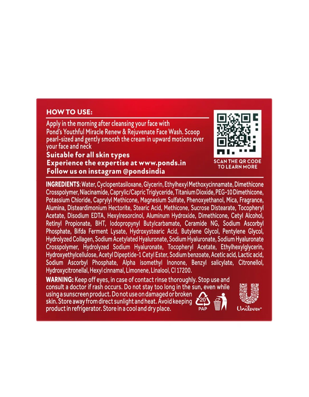 Pond's Youthful Miracle Hexyl Retinol Complex Day Cream (50g) - Image 5