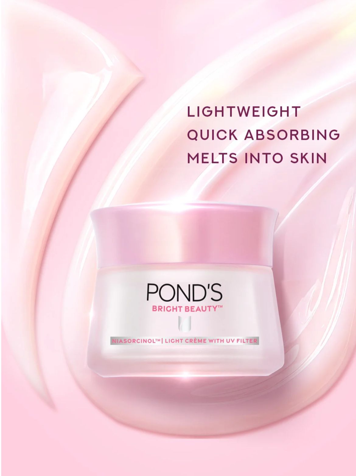 Pond's Bright Beauty Niasorcinol Light Crème with UV Filter