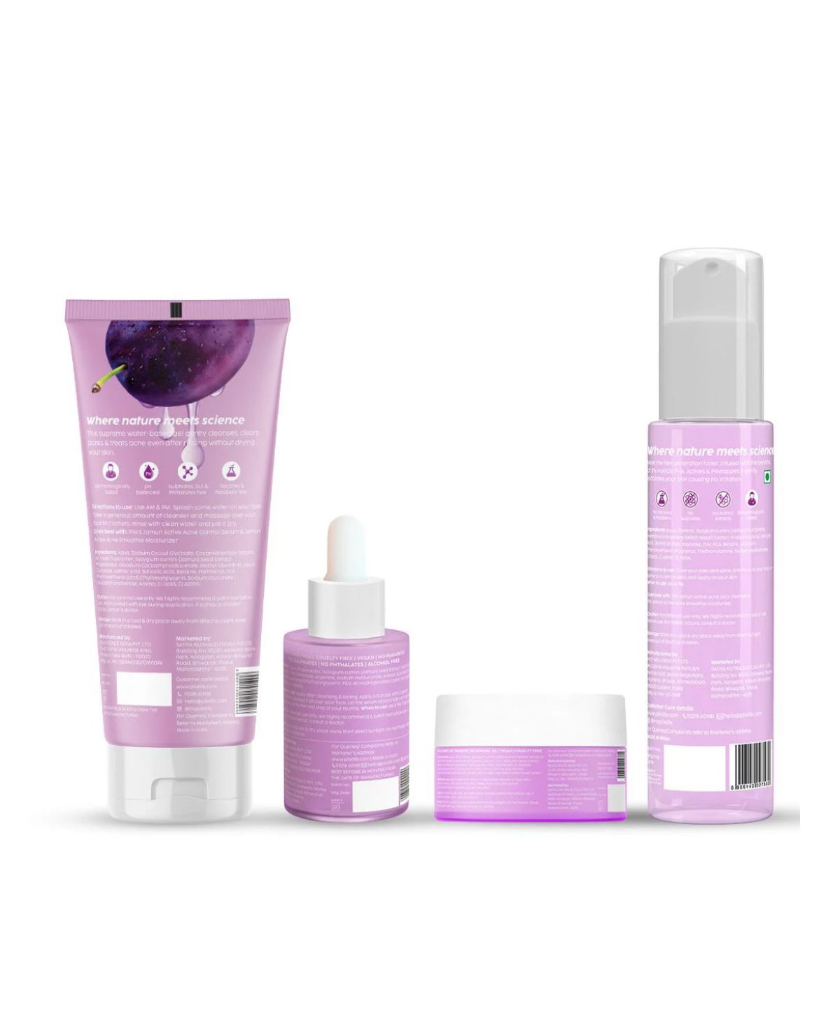 PLIX Jamun Active Acne Control Skincare Kit - Image 6