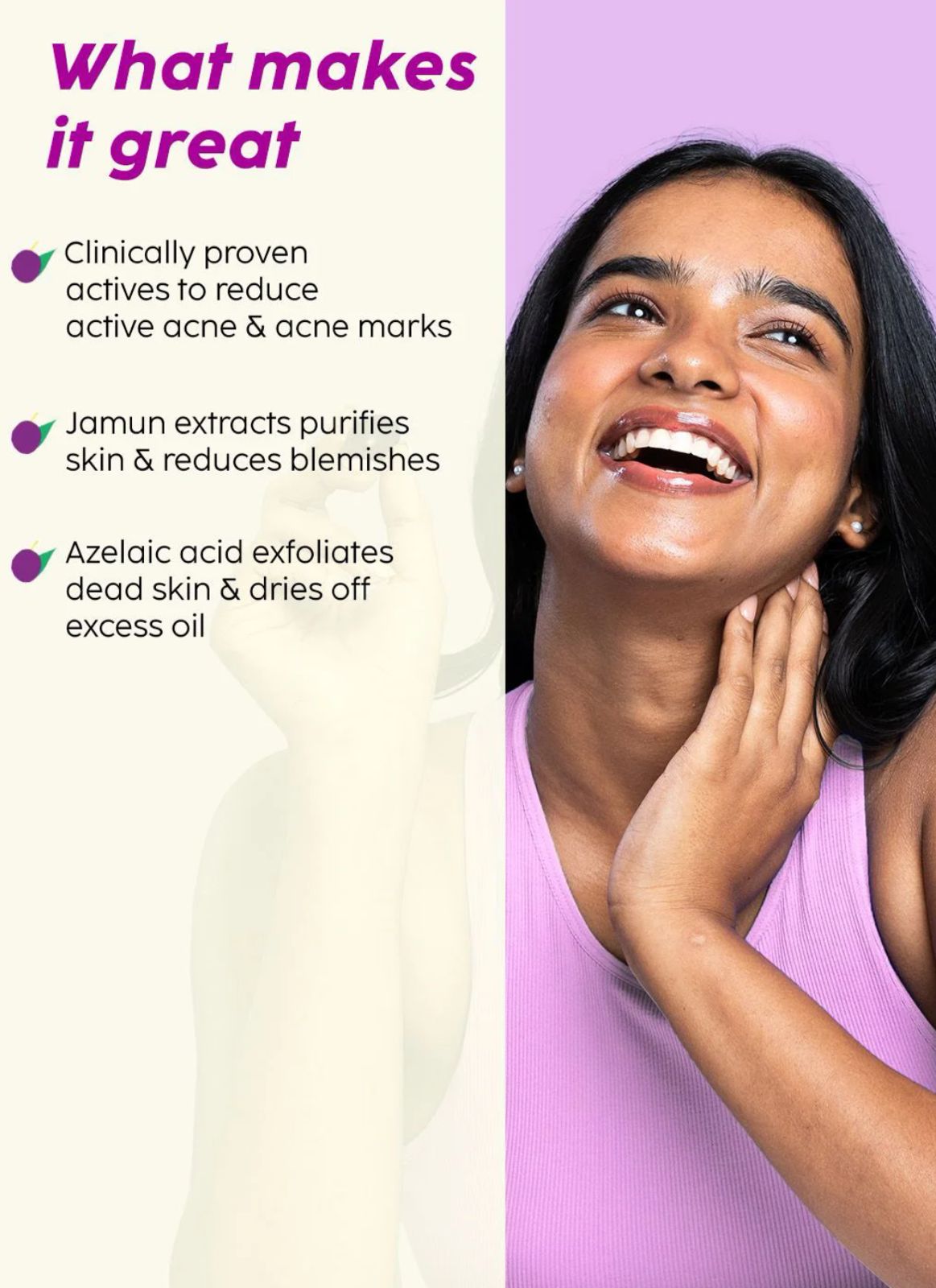 PLIX Jamun Active Acne Control Skincare Kit - Image 3