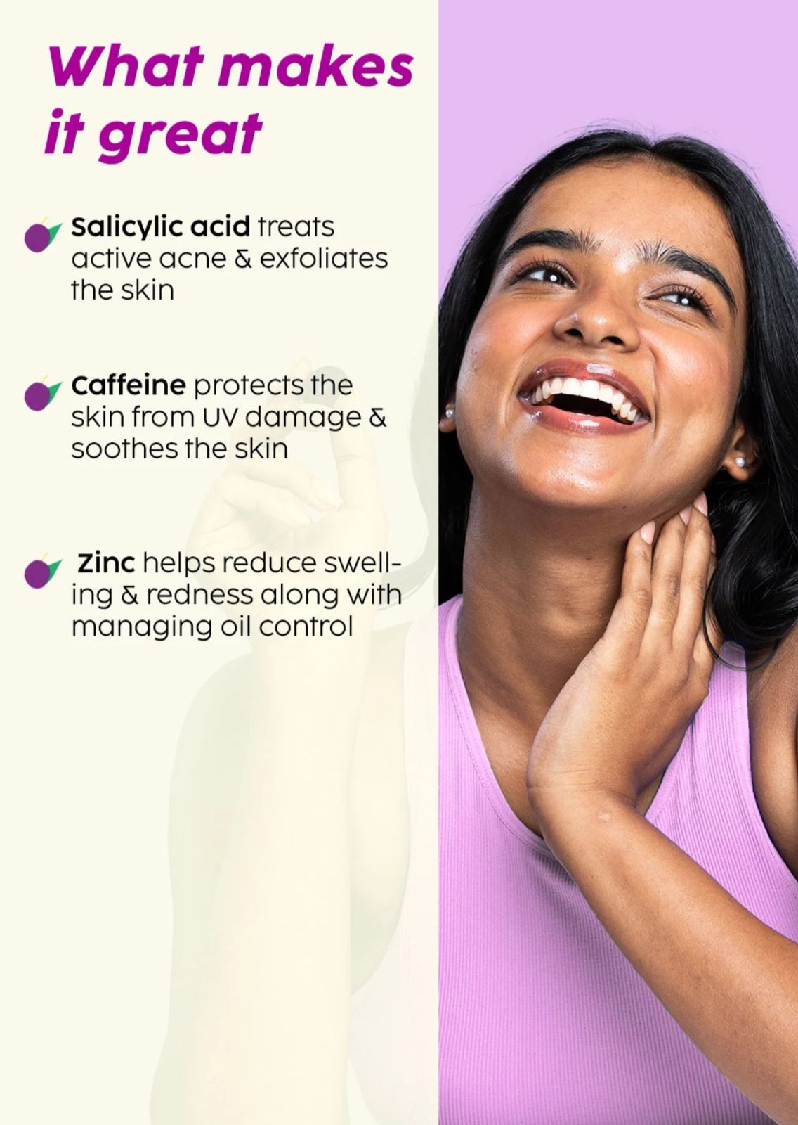 PLIX Jamun Active Acne Control Dewy Serum - Image 5