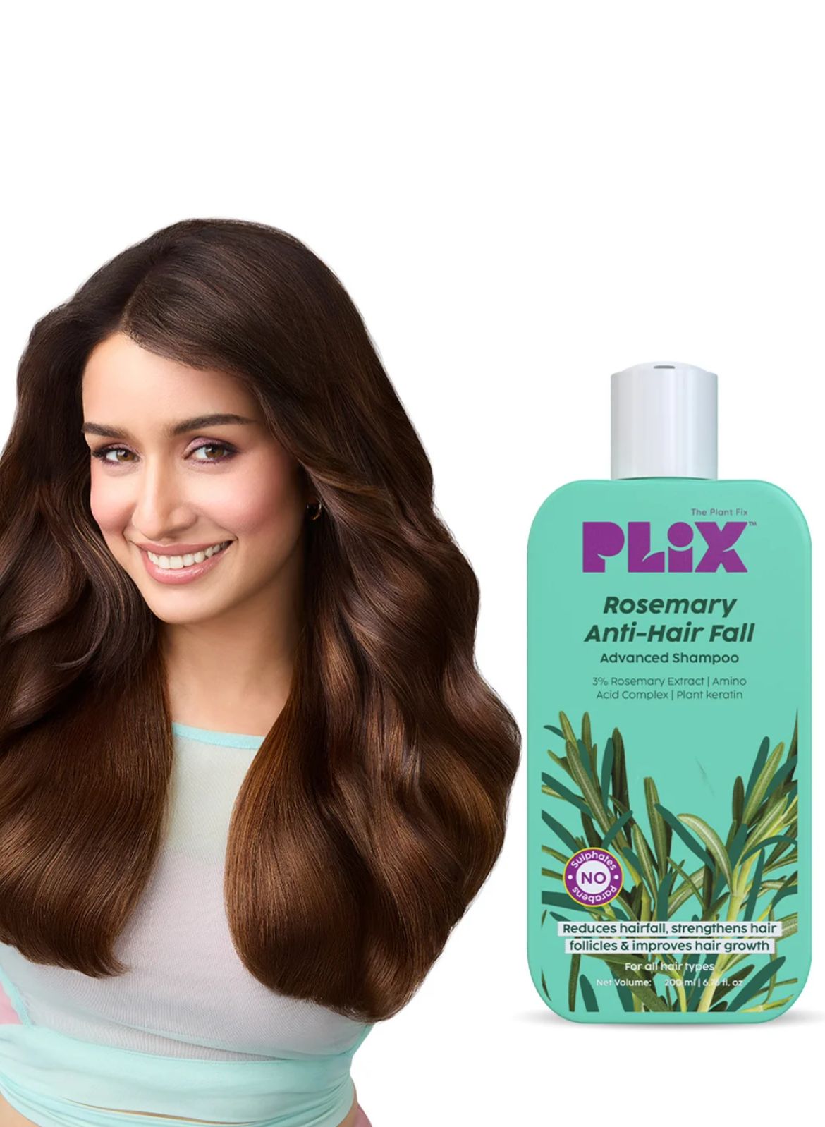 PLIX Rosemary Anti-Hair Fall Advanced Shampoo