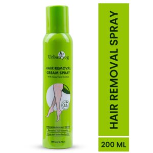 UrbanYog Hair Removal Cream Spray with Aloe Vera Extracts
