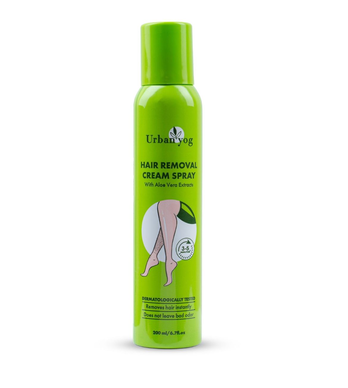 UrbanYog Hair Removal Cream Spray with Aloe Vera Extracts - Image 2