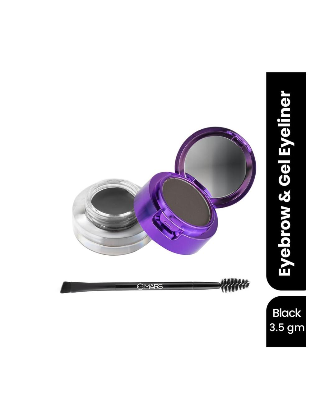 MARS Eyebrow & Gel Eyeliner – Black - Image 8