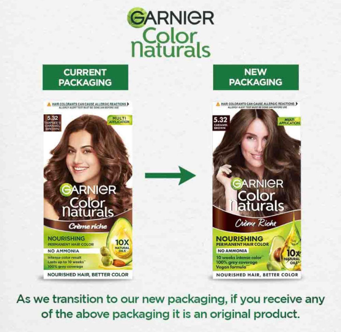 Garnier Color Naturals Crème Riche Hair Color – Shade 5.32 Caramel Brown - Image 9