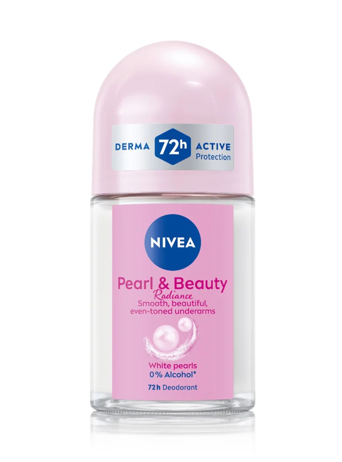NIVEA Pearl & Beauty Radiance Roll-On Deodorant (72h Protection)